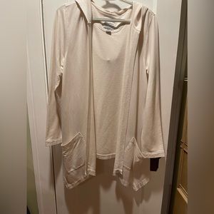 Tommy Bahama womans hooded cardigan.